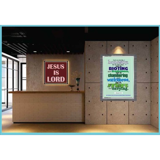 WALK HONESTLY   Christian Wall Dcor Frame   (GWEXALT3275)   