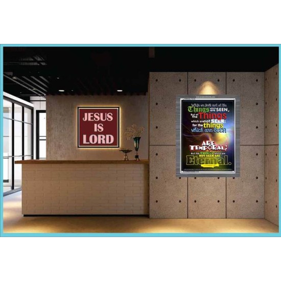 THINGS WHICH ARE SEEN ARE TEMPORAL   Scripture Art Prints   (GWEXALT3318)   