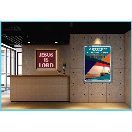 THE WILL OF THE LORD   Custom Framed Bible Verse   (GWEXALT4778)   