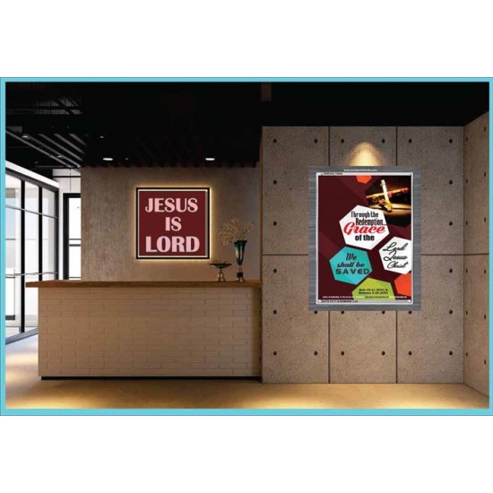 WE SHALL BE SAVED   Inspiration Wall Art Frame   (GWEXALT4944)   