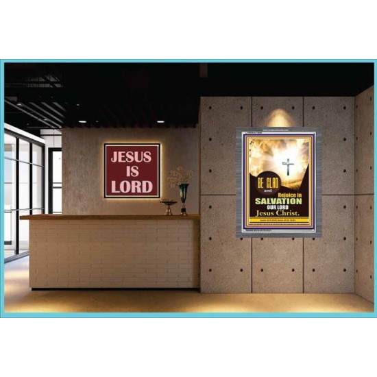 BE GLAD   Bible Scriptures on Love Acrylic Glass Frame   (GWEXALT4948)   