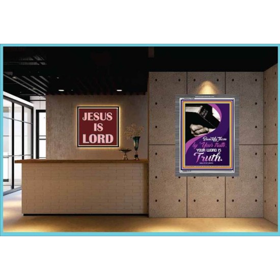 YOUR WORD IS TRUTH   Bible Verses Framed for Home   (GWEXALT5388)   