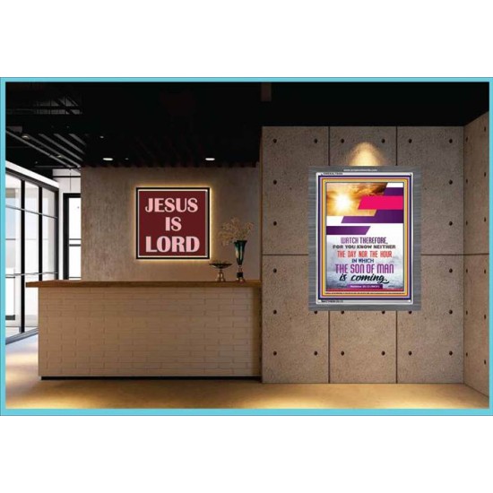 WATCH THEREFORE   Christian Framed Wall Art   (GWEXALT5434)   