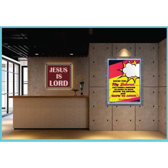 BE SLOW TO ANGER   Bible Verses    (GWEXALT6865)   