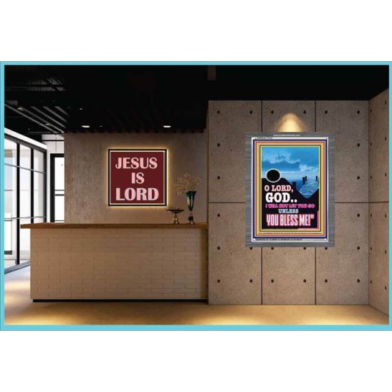 UNLESS YOU BLESS ME   Bible Verses Wall Art   (GWEXALT7312)   