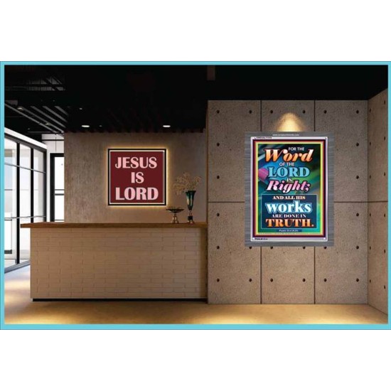 WORD OF THE LORD   Contemporary Christian poster   (GWEXALT7370)   