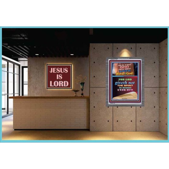 WORDS OF GOD   Bible Verse Picture Frame Gift   (GWEXALT7724)   