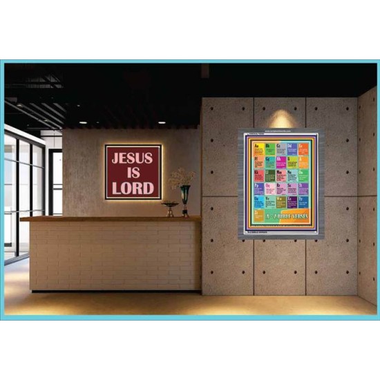 A-Z BIBLE VERSES   Christian Quote Framed   (GWEXALT8088)   