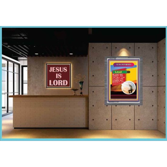 BE KIND AND HONEST   Christian Paintings   (GWEXALT8096)   
