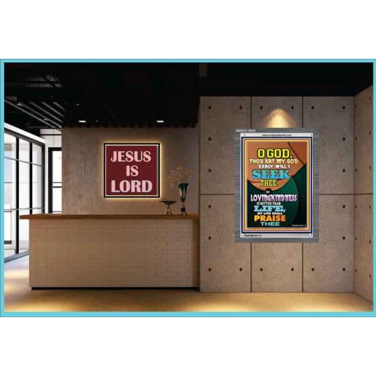YOUR LOVING KINDNESS IS BETTER THAN LIFE   Biblical Paintings Acrylic Glass Frame   (GWEXALT9239)   