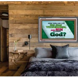 SIN   Bible Verse Frame for Home   (GWEXALT7585)   
