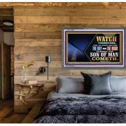 WATCH AND PRAY   Inspiration office art and wall dcor   (GWEXALT9088)   "33x25"