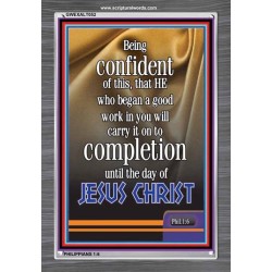 BE CONFIDENT IN THE LORD   Frame Scripture Dcor   (GWEXALT052)   