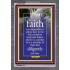 WITHOUT FAITH IT IS IMPOSSIBLE TO PLEASE THE LORD   Christian Quote Framed   (GWEXALT084)   "25x33"