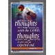 THE THOUGHTS OF PEACE   Inspirational Wall Art Poster   (GWEXALT1104)   