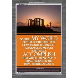 THE WORD OF GOD    Bible Verses Poster   (GWEXALT114)   