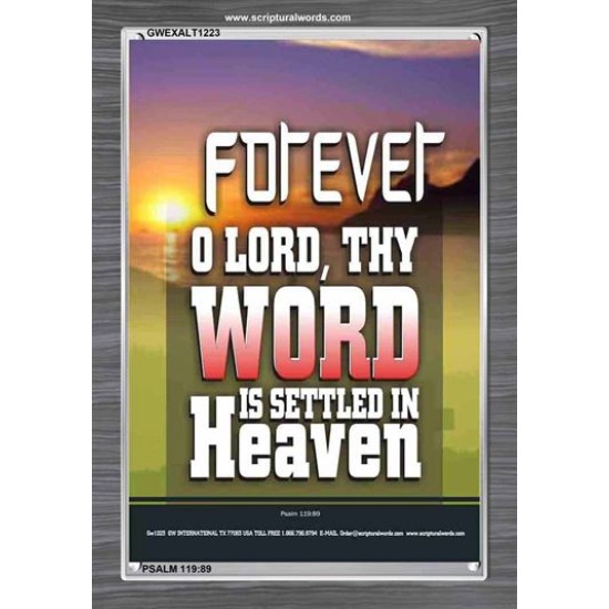 AT MIDNIGHT   Bible Verse Picture Frame Gift   (GWEXALT1223)   