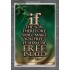 BE FREE INDEED   Bible Verses For the Kids Frame    (GWEXALT1326)   "25x33"