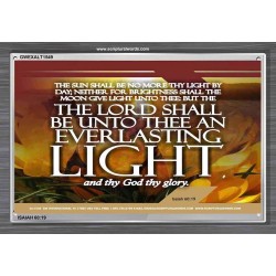 AN EVERLASTING LIGHT   Scripture Wall Art   (GWEXALT1549)   
