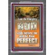 BE PERFECT BE THE LORD   Scriptural Portrait Frame   (GWEXALT160)   
