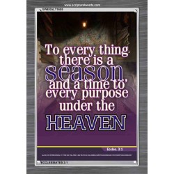 THERE IS A SEASON   Bible Verses  Picture Frame Gift   (GWEXALT1655)   