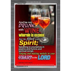 BE FILLED WITH THE SPIRIT   Bible Verse Frame Art Prints   (GWEXALT1687)   