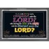 WHO IN THE HEAVEN CAN BE COMPARED   Bible Verses Wall Art Acrylic Glass Frame   (GWEXALT2021)   "33x25"