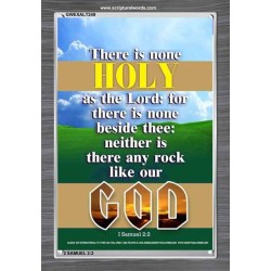 THERE IS NONE HOLY AS THE LORD   Inspiration Frame   (GWEXALT249)   
