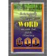 THE WORD WAS GOD   Inspirational Wall Art Wooden Frame   (GWEXALT252)   