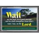 WAIT ON THE LORD   Contemporary Wall Decor   (GWEXALT270)   