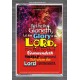 WHOM THE LORD COMMENDETH   Large Frame Scriptural Wall Art   (GWEXALT3190)   