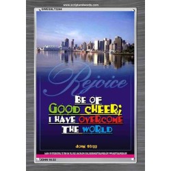 BE OF GOOD CHEER   Christian Quotes Frame   (GWEXALT3244)   