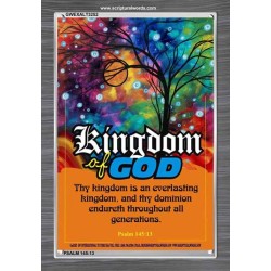AN EVERLASTING KINGDOM   Framed Bible Verse   (GWEXALT3252)   