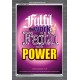 WITH POWER   Frame Bible Verses Online   (GWEXALT3422)   