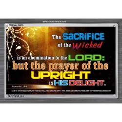 AN ABOMINATION TO THE LORD   Frame Bible Verse Online   (GWEXALT3570)   