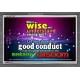 WISDOM   Scriptural Framed Signs   (GWEXALT3817)   