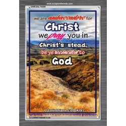 BE RECONCILED TO GOD   Framed Picture   (GWEXALT4058)   