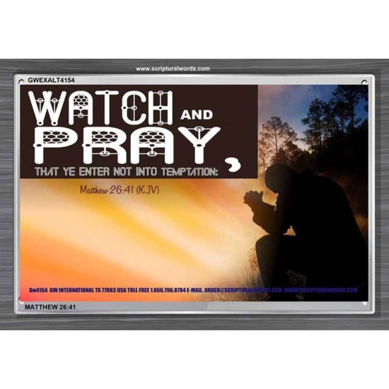 WATCH AND PRAY   Church office Paintings   (GWEXALT4154)   