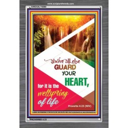 WELLSPRING OF LIFE   Christian Artwork Frame   (GWEXALT4890)   "25x33"