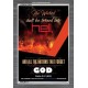 THE WICKED SHALL BE TURNED INTO HELL   Large Frame Scripture Wall Art   (GWEXALT4994)   