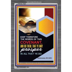 THE WORDS OF THIS COVENANT   Bible Verses Frame   (GWEXALT5201)   