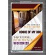 BE A DOOR KEEPER IN THE HOUSE OF MY GOD   Portrait of Faith Wooden Framed   (GWEXALT5252)   