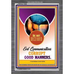 BE NOT DECEIVED   Contemporary Christian Paintings Acrylic Glass frame   (GWEXALT5289)   