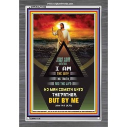 THE WAY THE TRUTH AND THE LIFE   Inspirational Wall Art Wooden Frame   (GWEXALT5352)   
