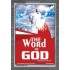 THE WORD OF GOD   Bible Verses Frame   (GWEXALT5435)   "25x33"