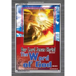 THE WORD OF GOD   Framed Religious Wall Art    (GWEXALT5493)   