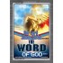 THE WORD OF GOD   Bible Verse Art Prints   (GWEXALT5495)   "25x33"