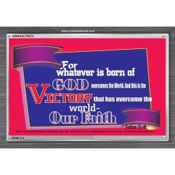 VICTORY   Biblical Art   (GWEXALT6314)   "33x25"