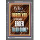 WHO IS GOING TO HARM YOU   Frame Bible Verse   (GWEXALT6478)   