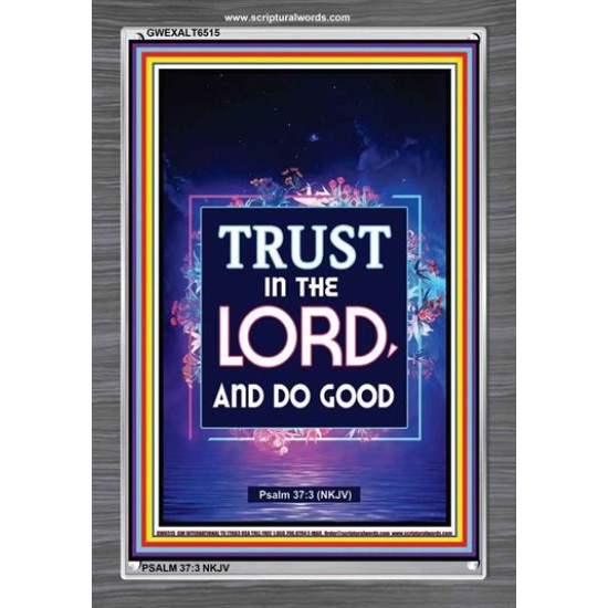 TRUST IN THE LORD   Bible Scriptures on Forgiveness Frame   (GWEXALT6515)   